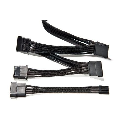 be quiet! S-ATA POWER CABLE CM-30750 - Câble d'alimentation - connecteur mini-alimentation 4 broches, alimentation SATA - 70 cm - noir