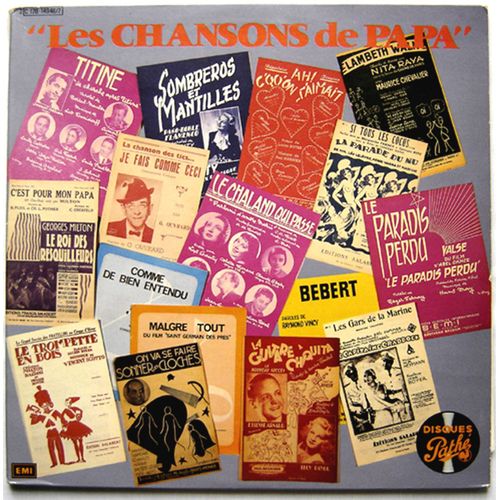 "Les Chansons De Papa" Double Lp 28 Titres, 20 Interprètes, Enregistrements Originaux 1931-1956