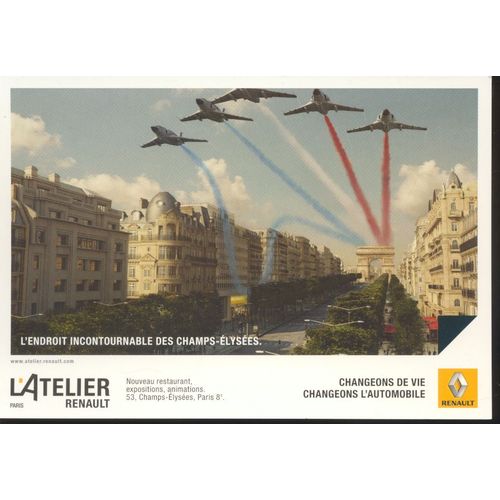 L'atelier Renault, Espace D'exposition, Restaurant/Bar, L'endroit Incontournable Des Champs-Elysées