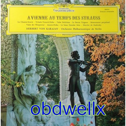Lp « A Vienne Au Temps Des Strauss/71 »