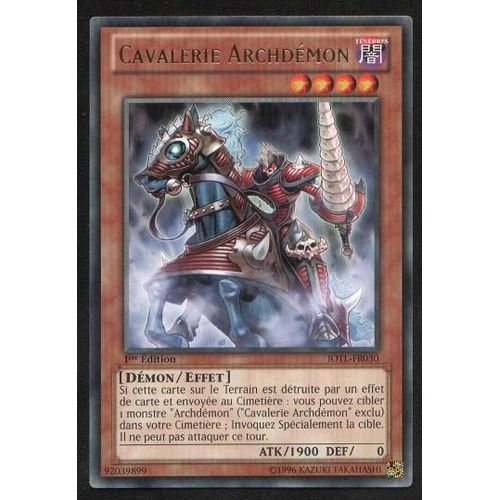 Cavalerie Archdémon- Jotl 30- Rare