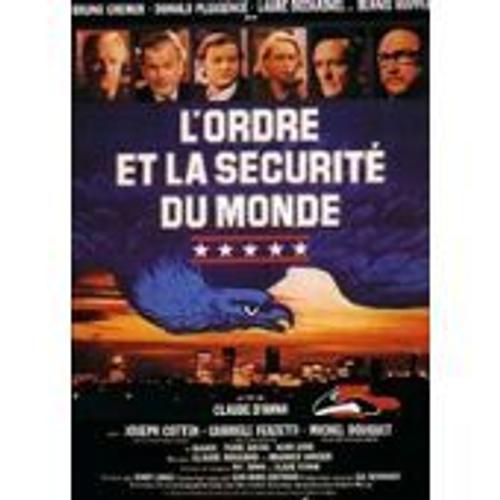 L'ordre Et La Sécurité Du Monde - Claude D'anna - Affiche De Cinéma Pliée 120x160 Cm