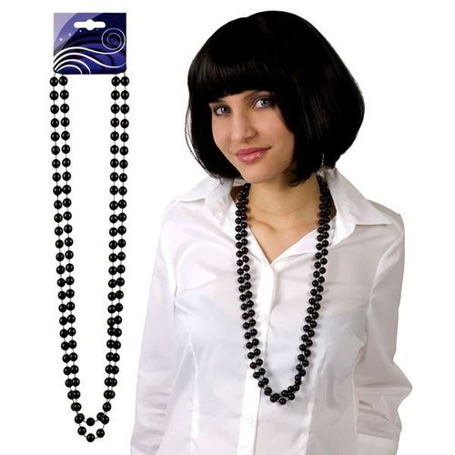 Collier En Perles Noir