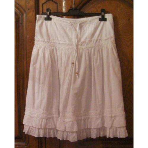 Jupe  Blanche Chipie - Taille 36