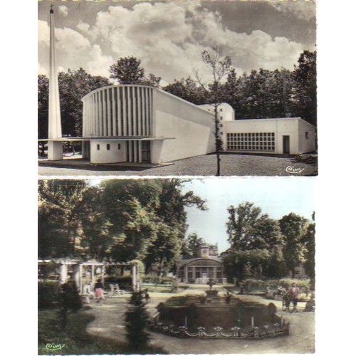 Lot De 2 Cartes Postales Semi-Modernes De Luxeuil (Haute Saône) *