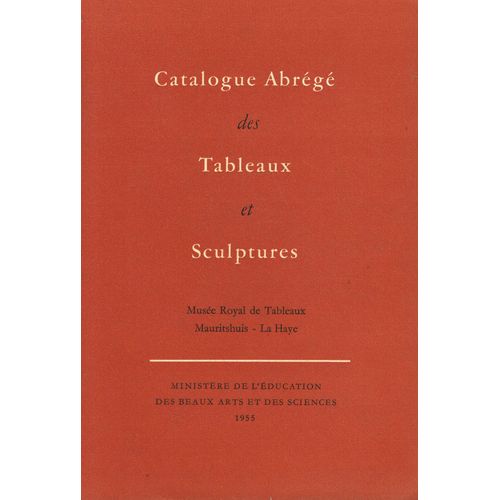 Catalogue Abrégé Des Tableaux Et Sculptures