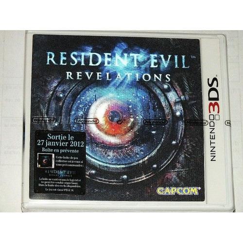 Resident Evil Revelation Kit Réservation 3ds