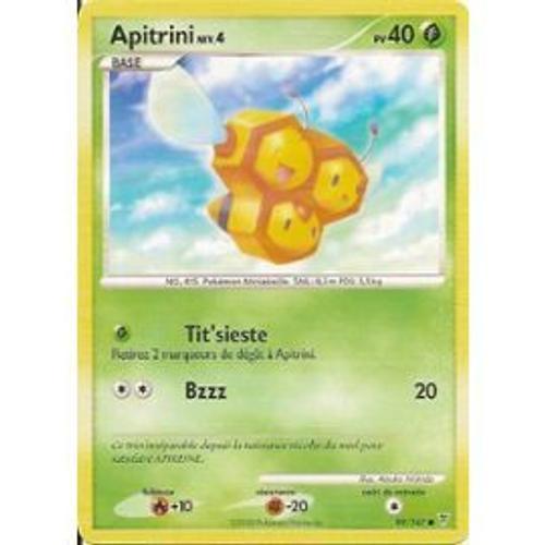 Carte Pokemon Apitrini Niv.4 - Vainqueurs Supremes - 40 Pv 99/147