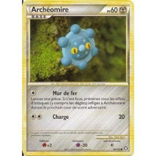 Carte Pokemon Archeomire (58/102) - Pokemon Hs Triomphe