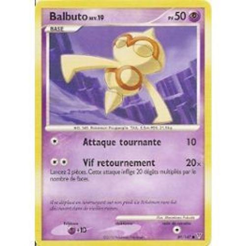 Carte Pokemon Balbuto Niv.19 - Vainqueurs Supremes - 50 Pv 89/147