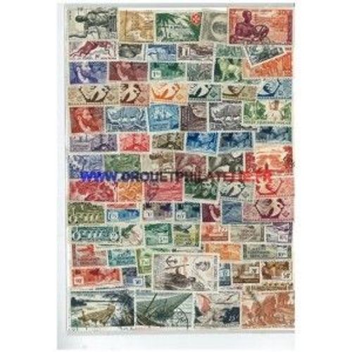 Afrique Equatoriale Francaise - 100 Timbres Differents