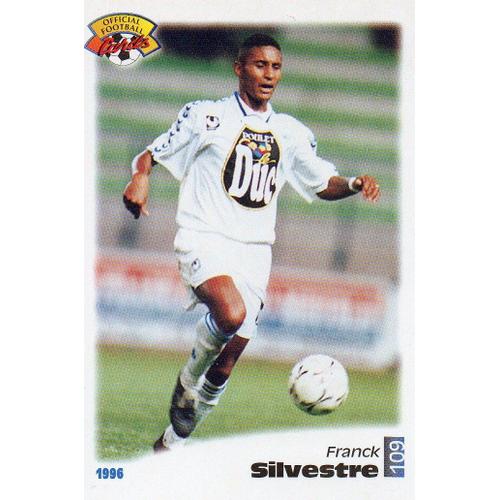 Carte Panini Official Football Cards 1996 Franck Silvestre N°109 Auxerre