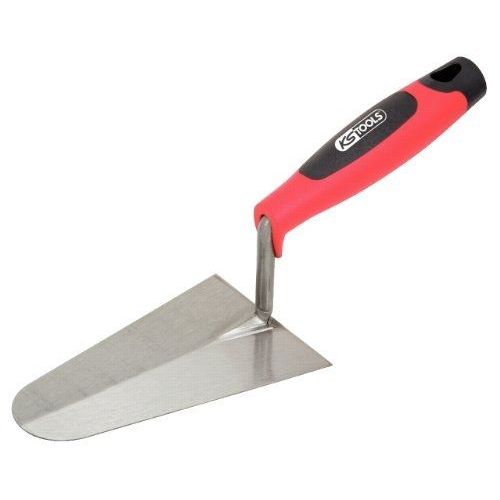 Truelle italienne ronde  - lame acier - manche bi-composant - 180 mm -