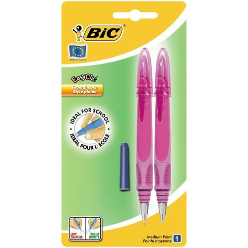 2 Stylos-Plume Easy Clic¿ Plume Standard Rose