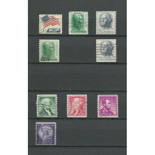 Etats Unis D' Amerique - 1954 & 1962 (19/24).