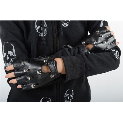 Une Paire De Mitaine Gants Mitaines  Us Army Commando Force Clou Noir Sniper Airsoft Paintball Motomitaine Gant En Cuir Noir  Miltec  Airsoft