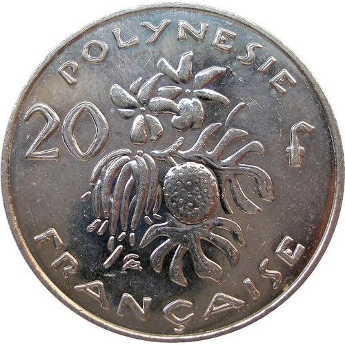 20 Francs Polynésie Française