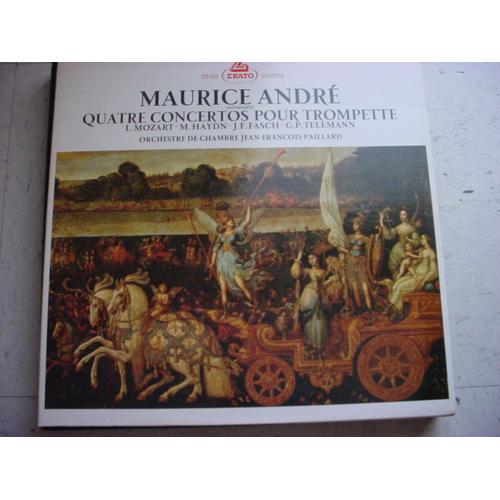 Quatre Concertos Pour Trompette -  L. Mozart M.Haydn J.F. Fasch G.P. Telemann