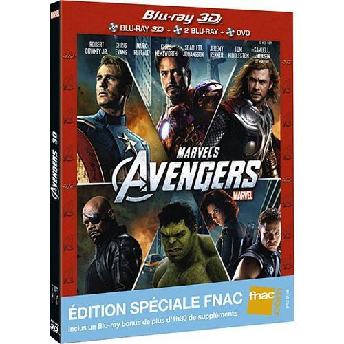 Avengers  [Edition Limitée] Bluray 3d + 2d + Dvd + Bluray Bonus Exclusifs