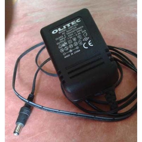 Olitec A30740G - Alimentation 7.5V 0.4A pour modem