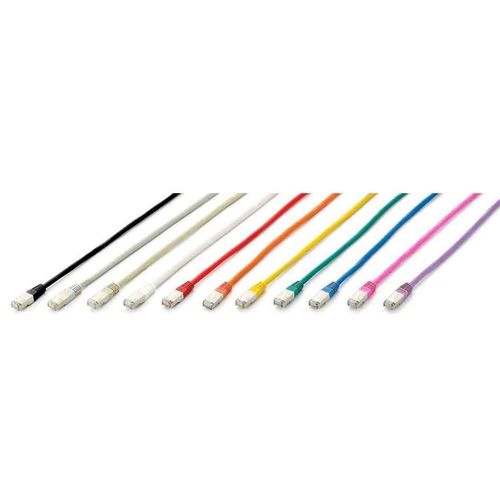 equip - Cordon de raccordement - RJ-45 (M) pour RJ-45 (M) - 7.5 m - SFTP - CAT 6 - sans halogène - violet