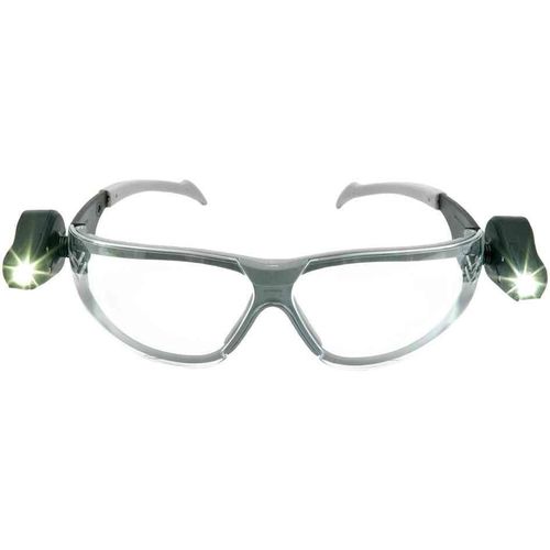 3M Schutzbrille LED Light Vision, Rahmen: silber-schwarz