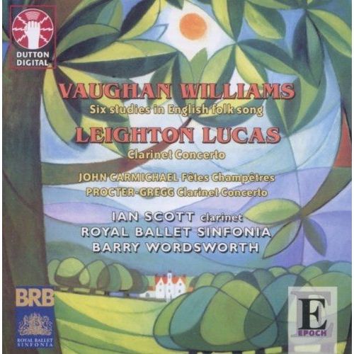 English Clarinet Concertos-Works By Vaughan Willia