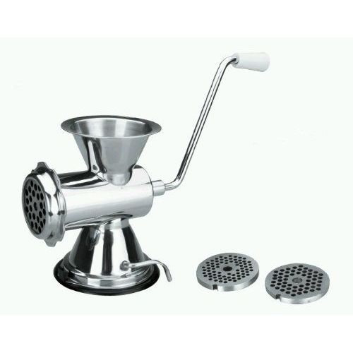 Lacor 60329 Hachoir Avec Manivelle 3 Disque 4 5 8 Mm Inox