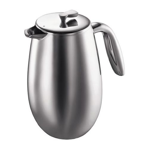Bodum - 1308-57 - Bodum Columbia - Cafetière À Piston - 8 Tasses - 1 L - Inox Satiné