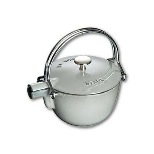 Staub Fonte 1650018 Théière Bouilloire Ronde Gris Graphite