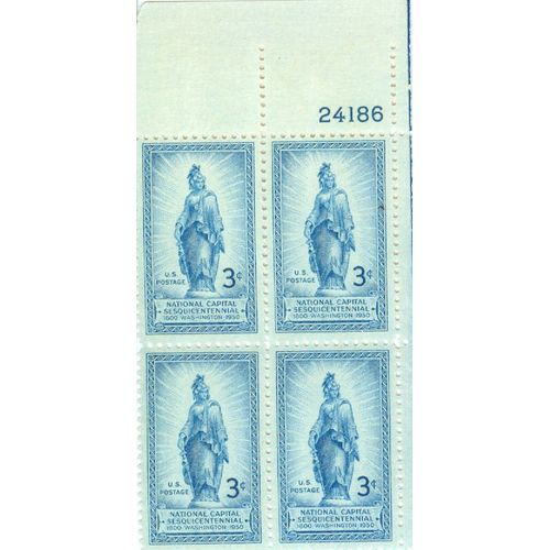 Usa 1950 - National Capital Sesquicentennial - 3c - Scott 989 - Neuf Sans Charnière