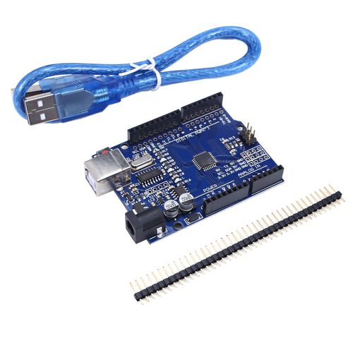 ATmega328P Lgt8f328p version maison modifi¿¿e pour carte m¿¿re de d¿¿veloppement arduino UNO-R3, puce ATmega328P * avec cable de 1.5 m¿¿tres * module d'alimentation * P22 J5-power module-1-1-1-AT