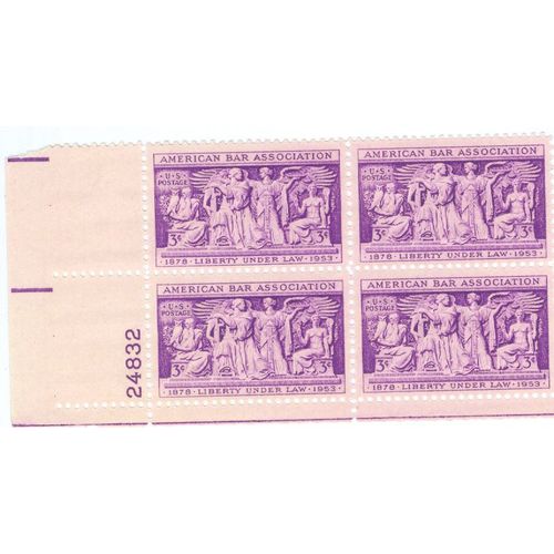 Usa 1953 - American Bar Association - 3c -Scott 1022 - Neuf Sans Charniere