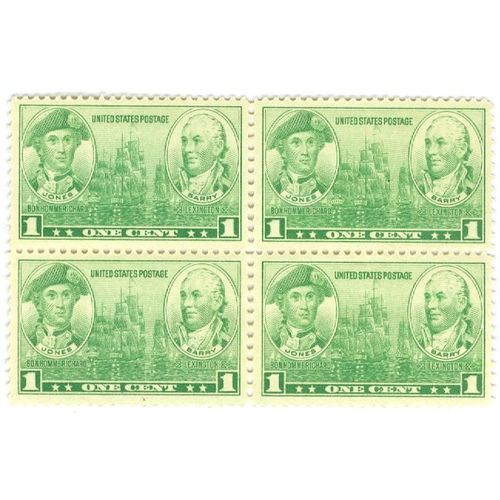 Usa 1936 - Navy - Jones - Barry - 1c - Scott 790 - Neuf Sans Charnière