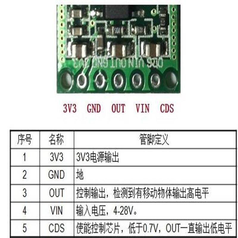 RCWL-0516 Module de commutateur d'induction de radar  micr... - 3