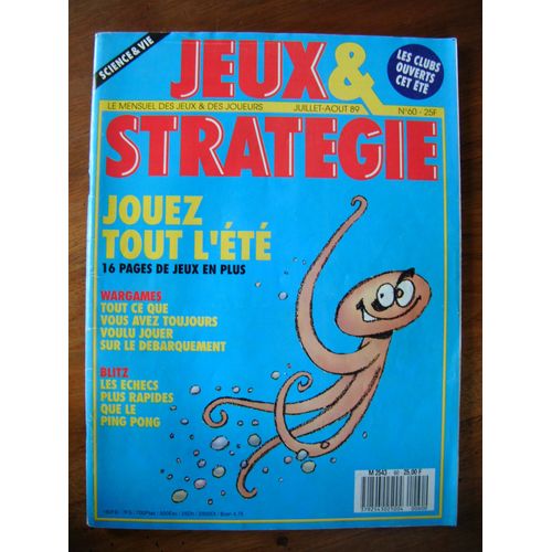 Jeux Et Stratégie N° 60 : Jouez Tout L'été