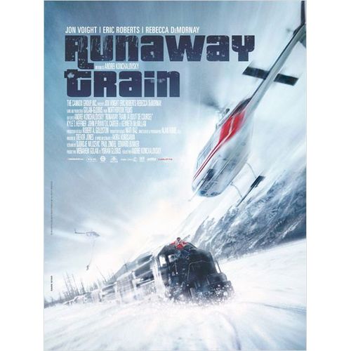 Runaway Train - Véritable Affiche De Cinéma Pliée - Format 40x60 Cm - De Andrei Konchalovsky Avec Jon Voight, Rebecca De Mornay, Eric Roberts, Danny Trejo, Kyle T. Heffner - 1986 - Reedition 2013