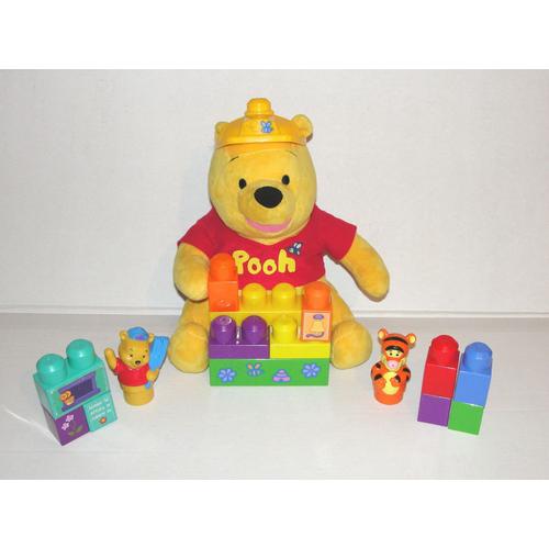 Winnie L'ourson Peluche Mega Bloks 30 Cm