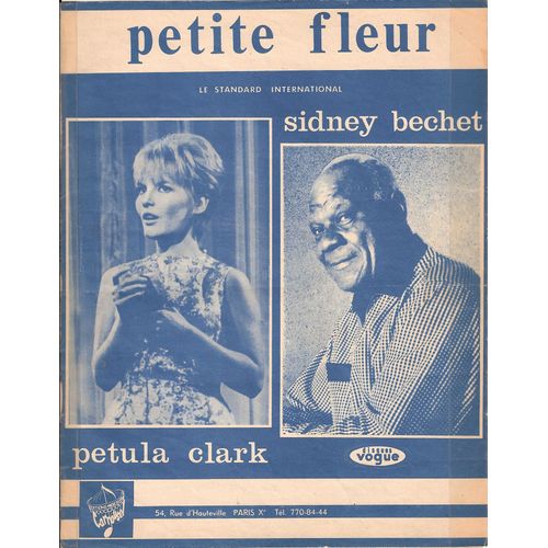 Petite Fleur Piano/Chant + Accords Interprétée Par Petula Clark (Feuillet)