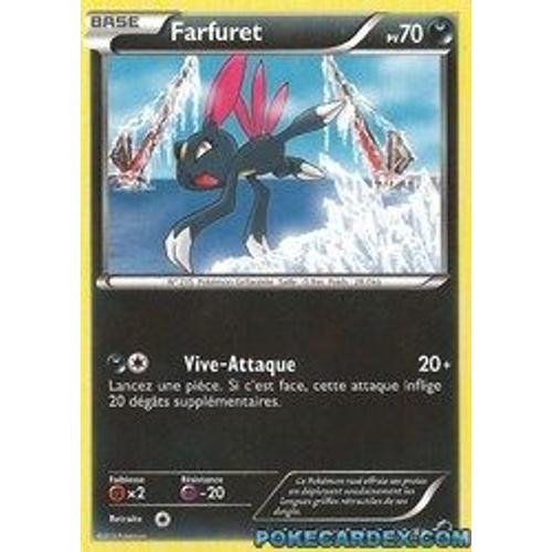 Carte Pokemon Glaciation Plasma Farfuret 65/116 Francais