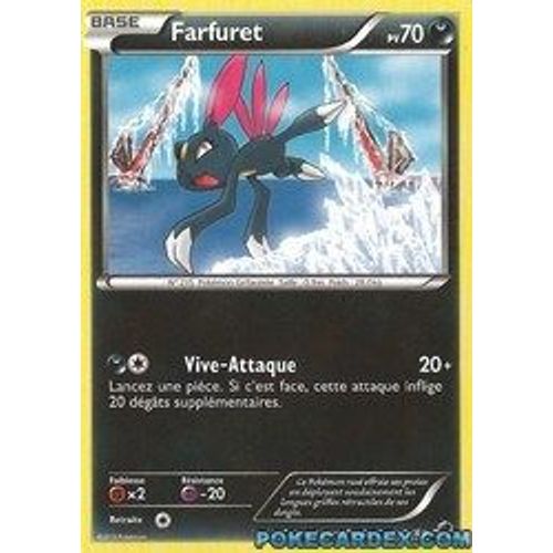 Carte Pokemon Glaciation Plasma Farfuret 65/116 Francais