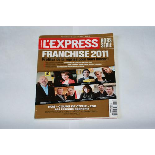 L'express  Hors Série N°8 Mars-Avril 2011 Franchise 2011