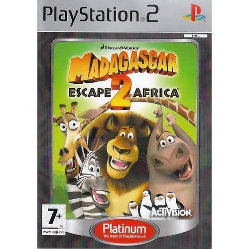 Madagascar Escape 2 Africa Platinum Ps2