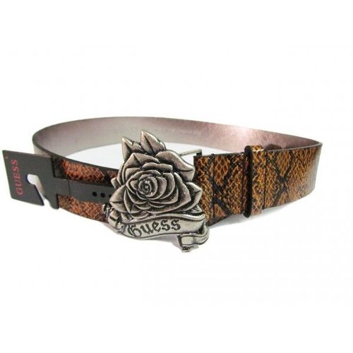 Ceinture Guess Fleur Couleur Marron