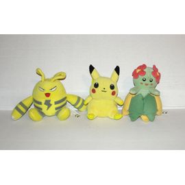 Pokemon Lot De 3 Peluches Nintendo
