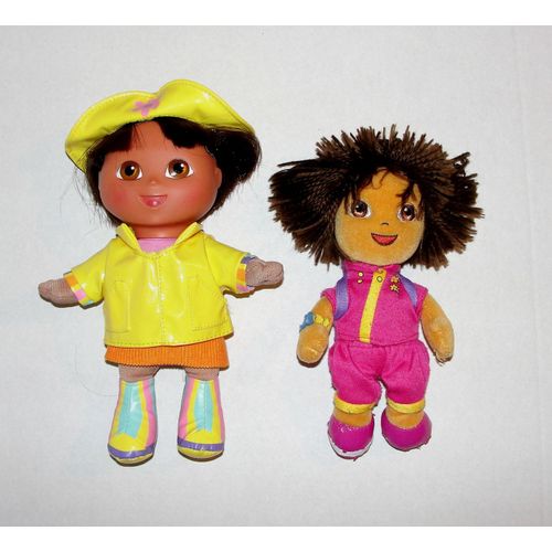 Dora L'exploratrice + Diego Peluche Fisher Price Viacom