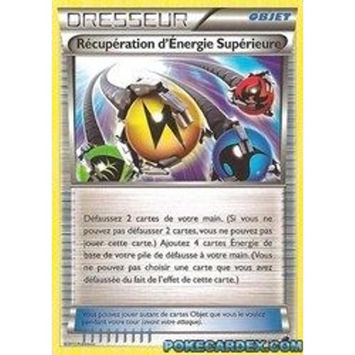 Carte Pokemon Dresseur Glaciation Plasma Recuperation D'energie Superieur 103/116 Francais