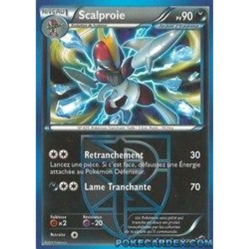 Carte Pokemon Glaciation Plasma Scalproie 74/116 Francais