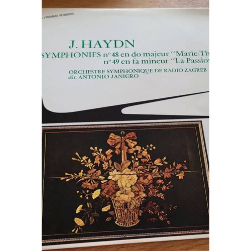 J.Haydn Symphonies N°48 En Do Majeur"Marie-Therese" N°49 En Fa Mineur "La Passion"