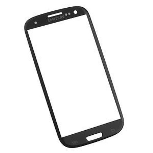 Vitre Samsung Galaxy S3 Noir 3g & 4g Gt-I9300 I9305